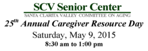 SCV Senior Center Resource Day 2015